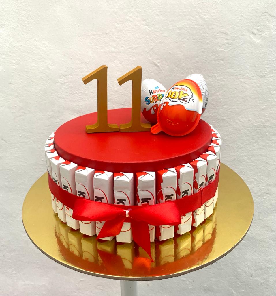 Single Tier Chocolate Birthday Cake Tower