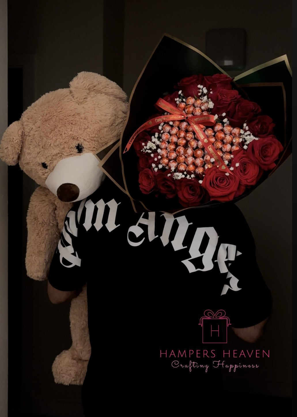 Lindor Rose Flower Bouquet