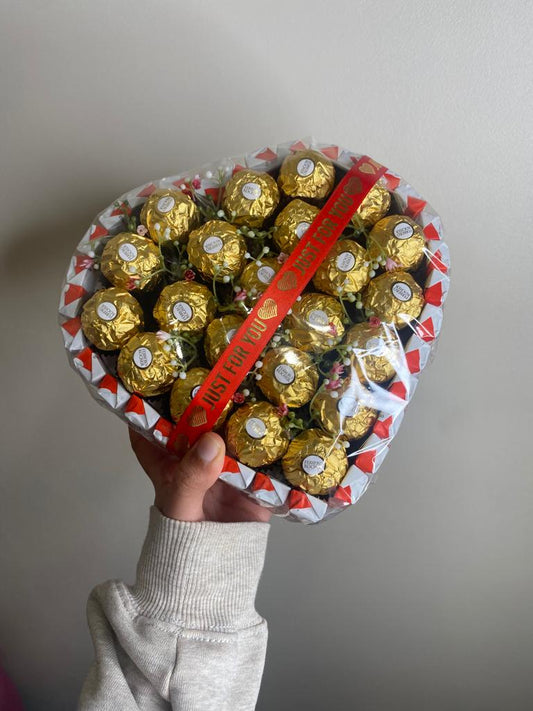 Chocolate Loveheart Hamper Gift