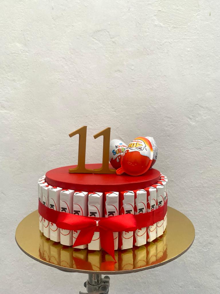 Single Tier Chocolate Birthday Cake Tower