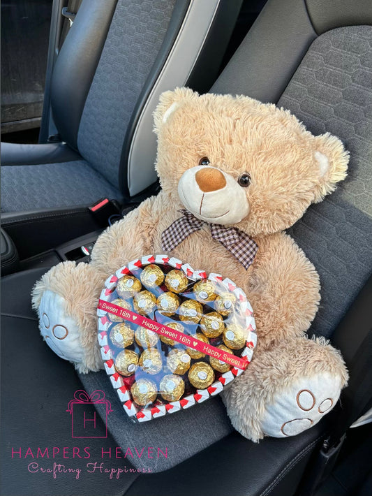 Ferrero Loveheart + Brown Teddy